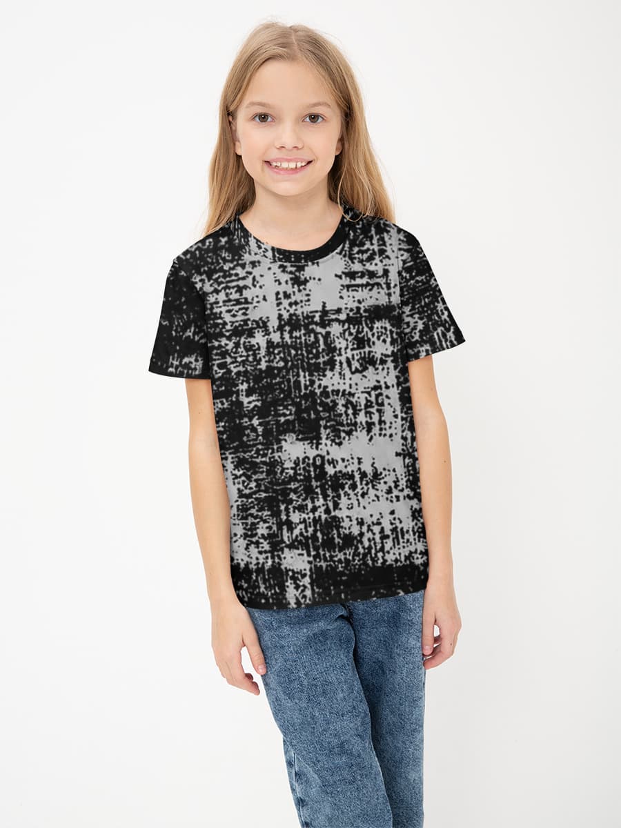 Children's cotton T-shirt (for girls)