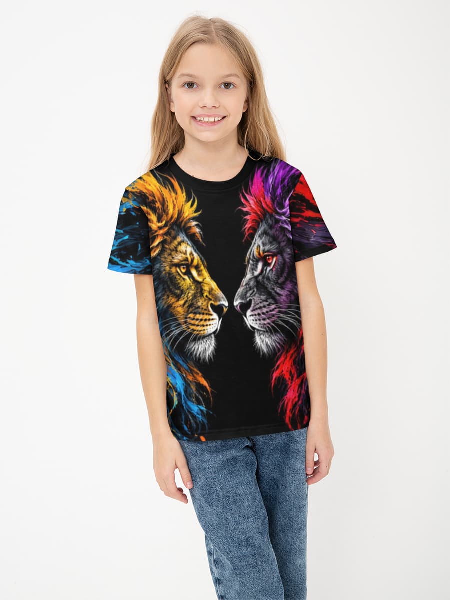 女の子 ベーシック コットンTシャツ