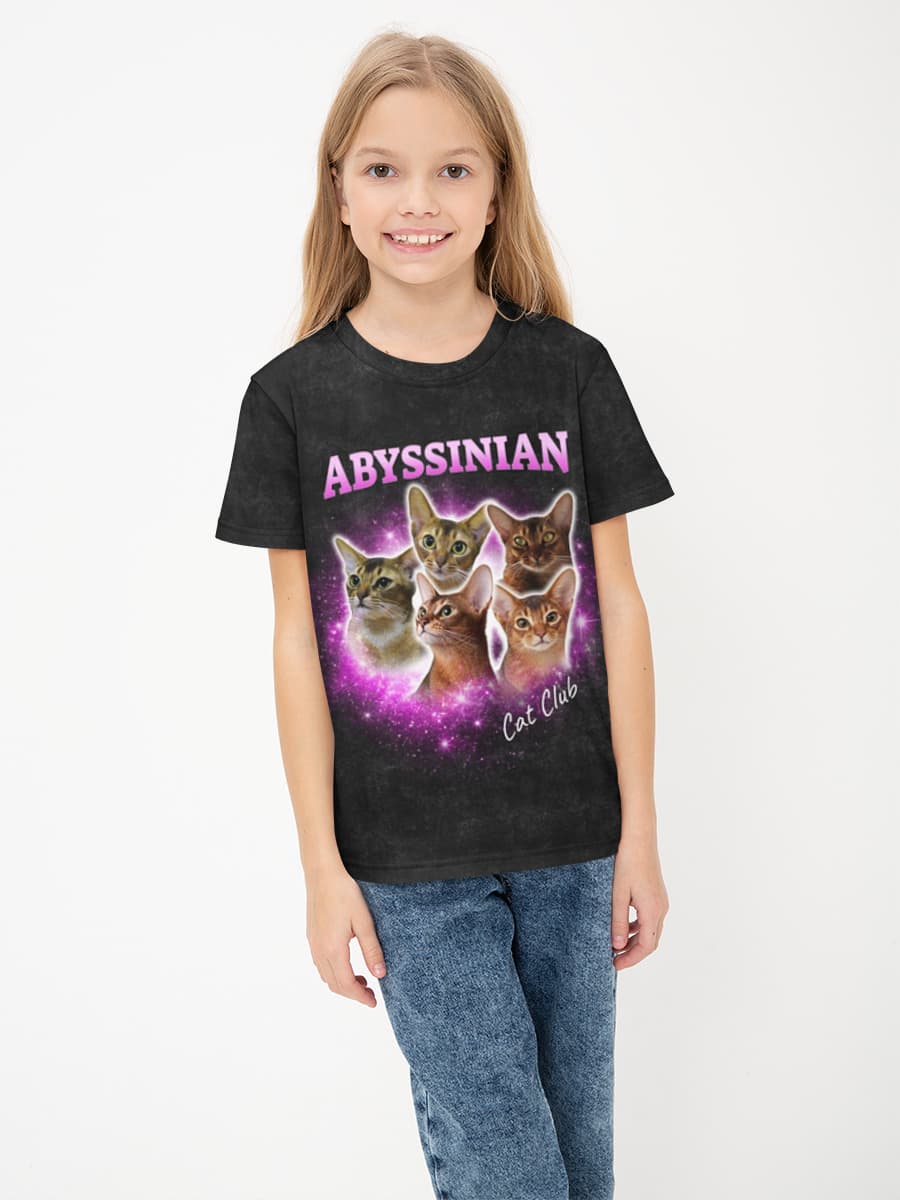 Children's cotton T-shirt (for girls)