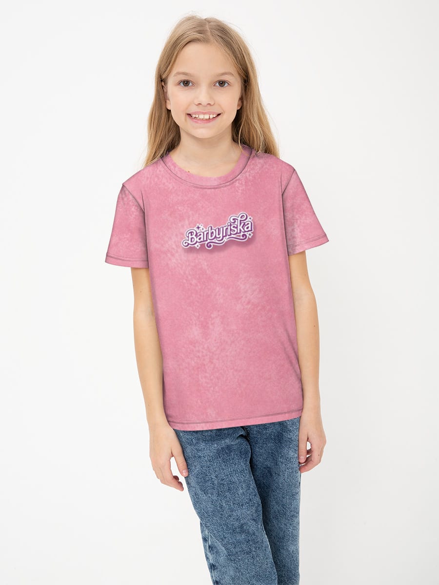 Barbyriska Sparkle Pink Tee