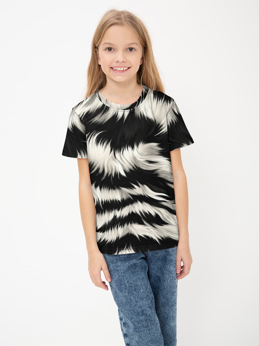 Children's cotton T-shirt (for girls)