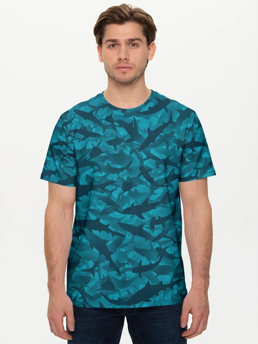 Men's basic cotton T-shirt