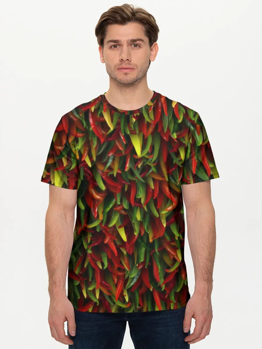 Men's basic cotton T-shirt
