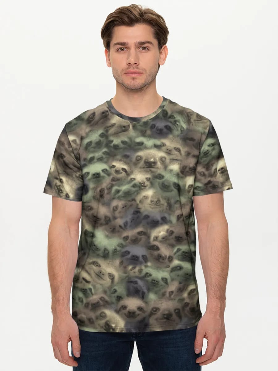 Camo Faultier Gesichter