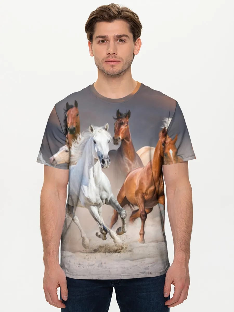 Wildpferde im Galopp