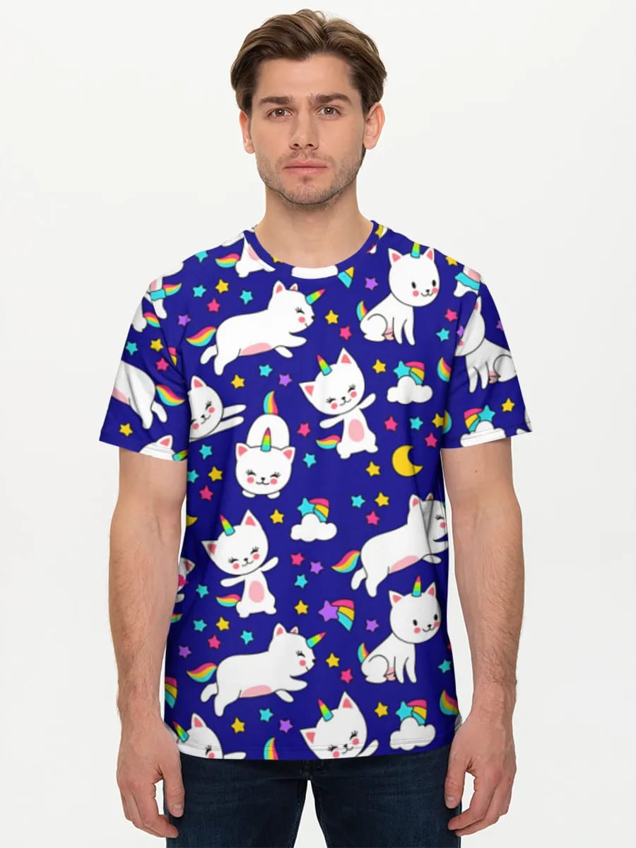 Kawaii Caticorn Nachthimmel