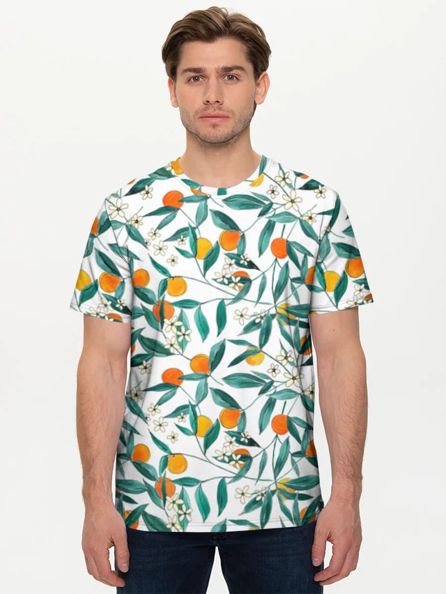 Botanische Orangenblüten