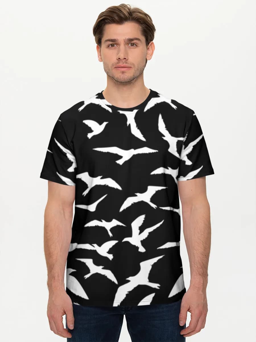 Men's basic cotton T-shirt