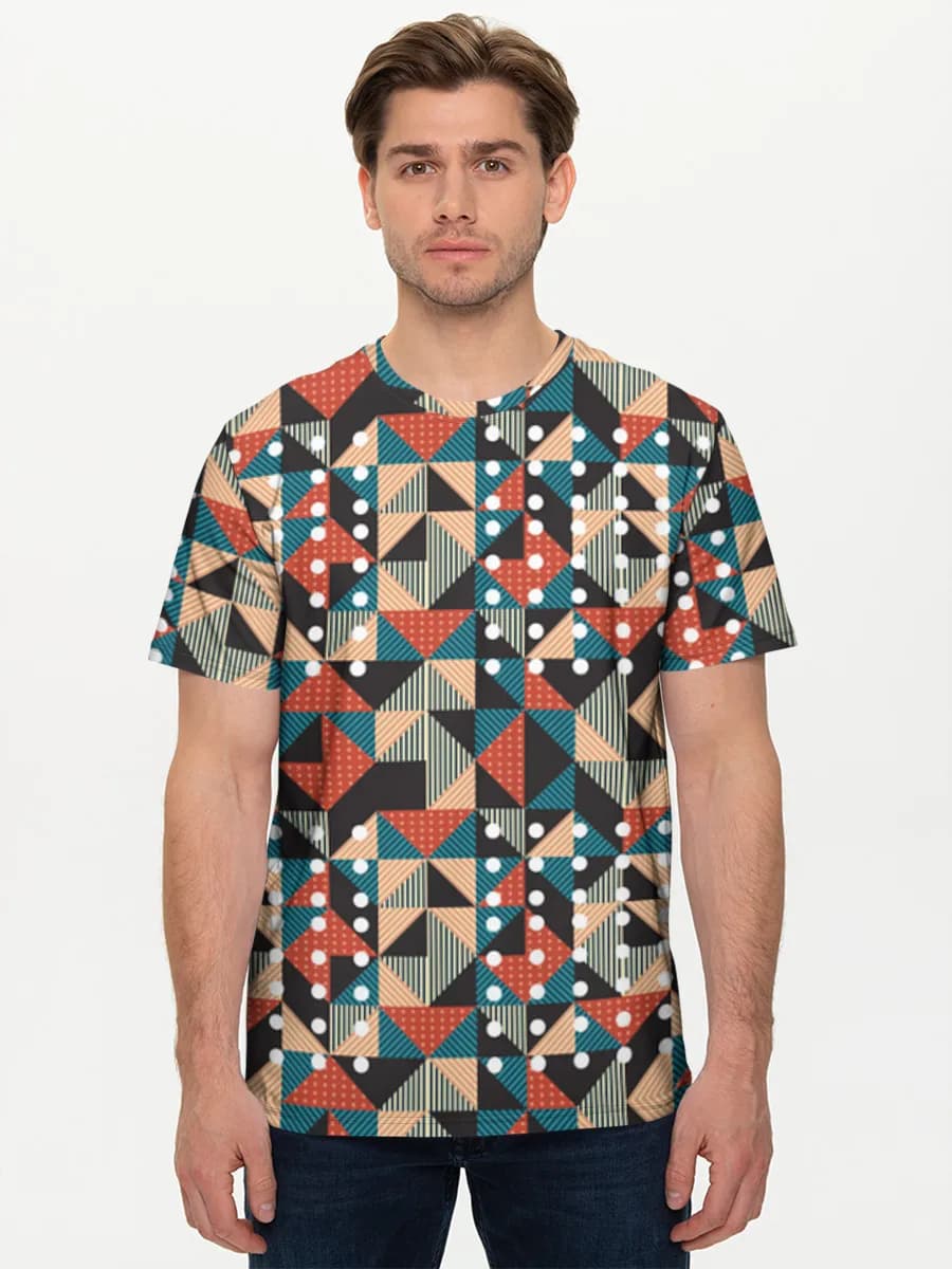 Men's basic cotton T-shirt