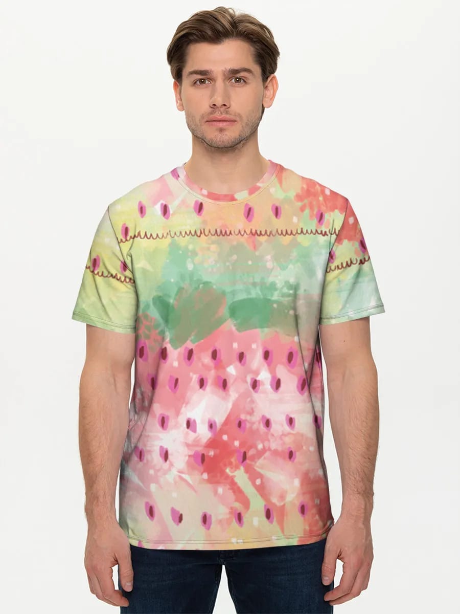 Aquarell Wassermelonen-Vibes