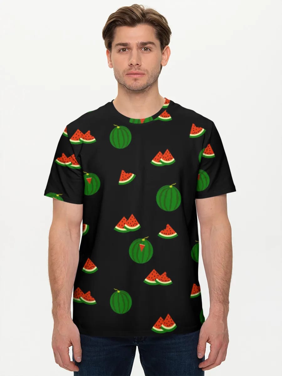 Niedliche Wassermelonen-Scheiben