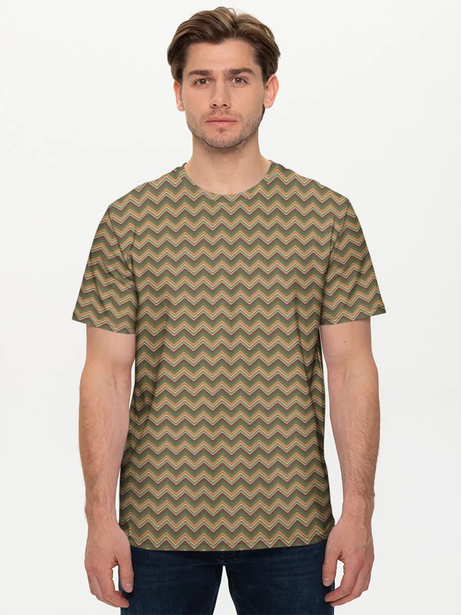 Men's basic cotton T-shirt