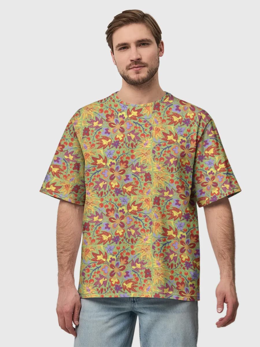 Men's oversized cotton T-shirt
