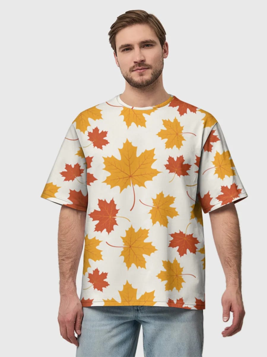 Hojas de arce de otoño