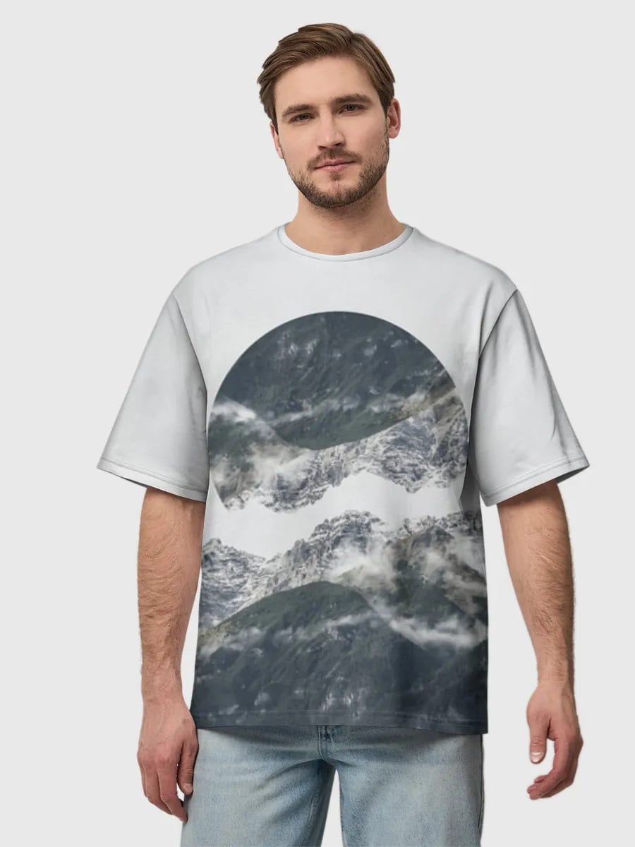 Círculo mínimo de montañas alpinas