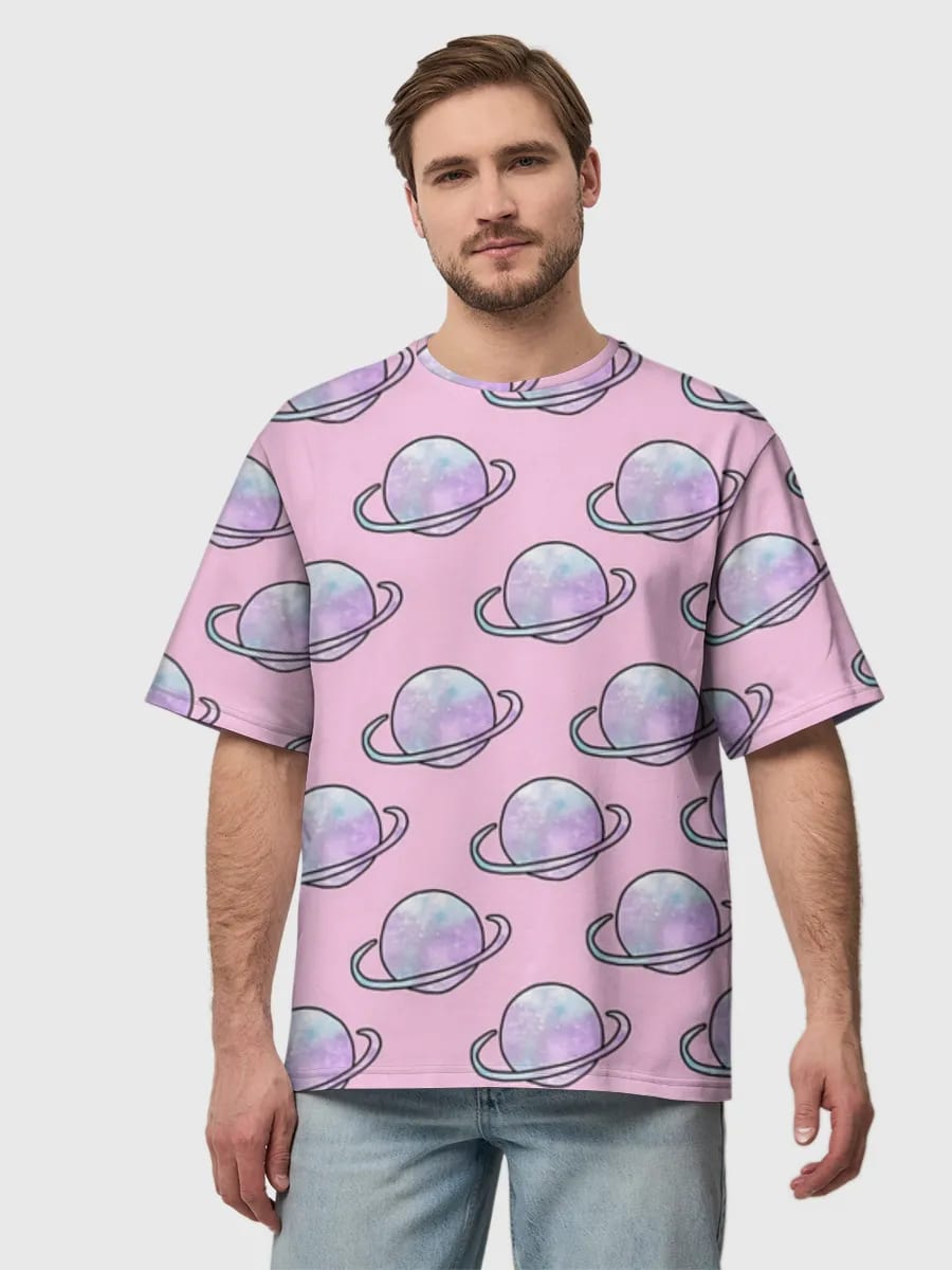 Planètes Galaxie Pastel