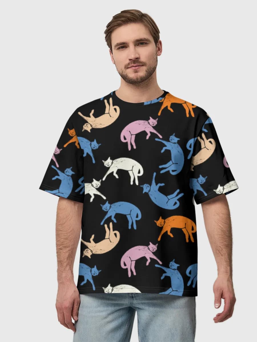 T-shirt Coton Oversize Homme