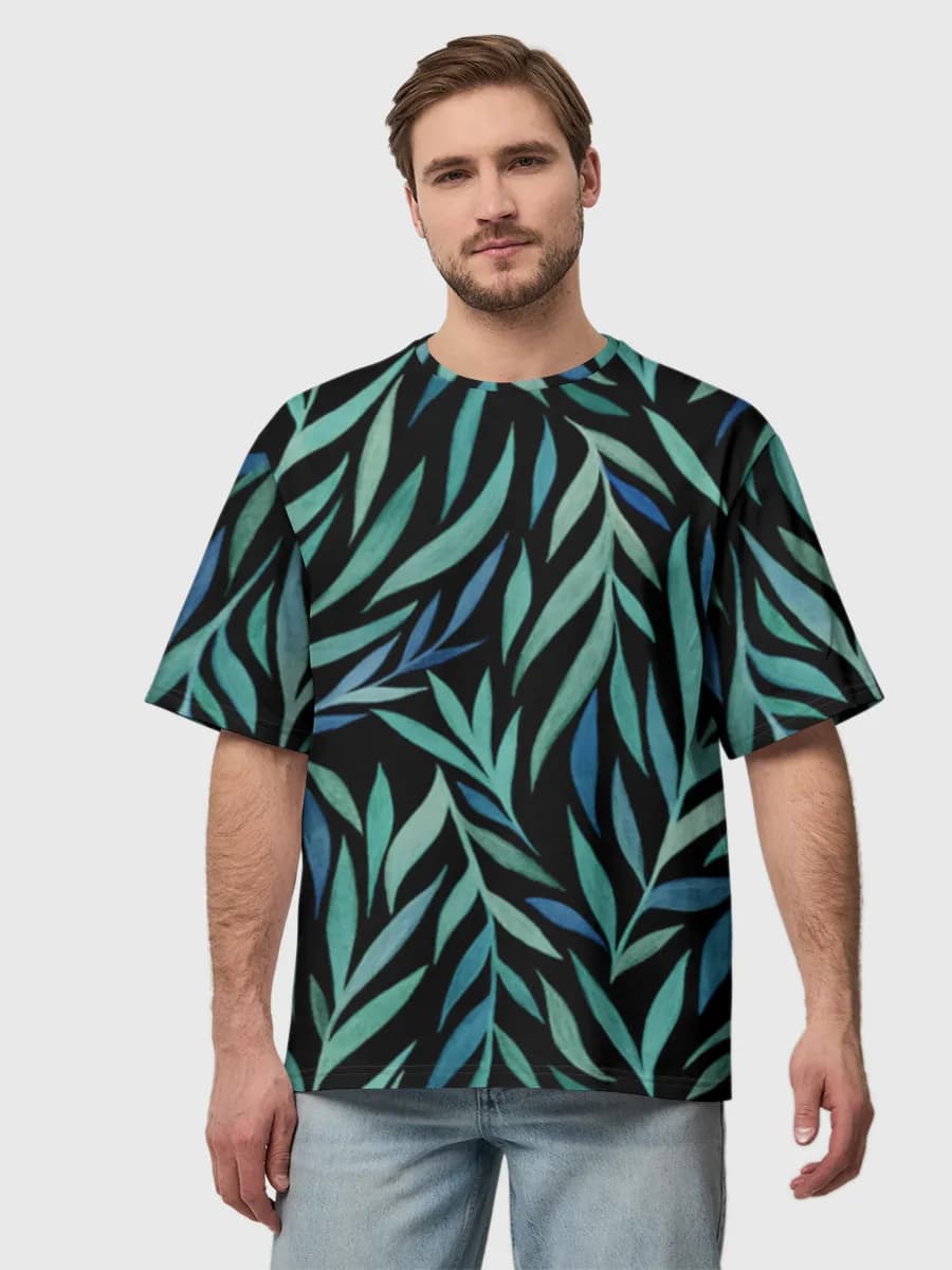 Men's oversized cotton T-shirt