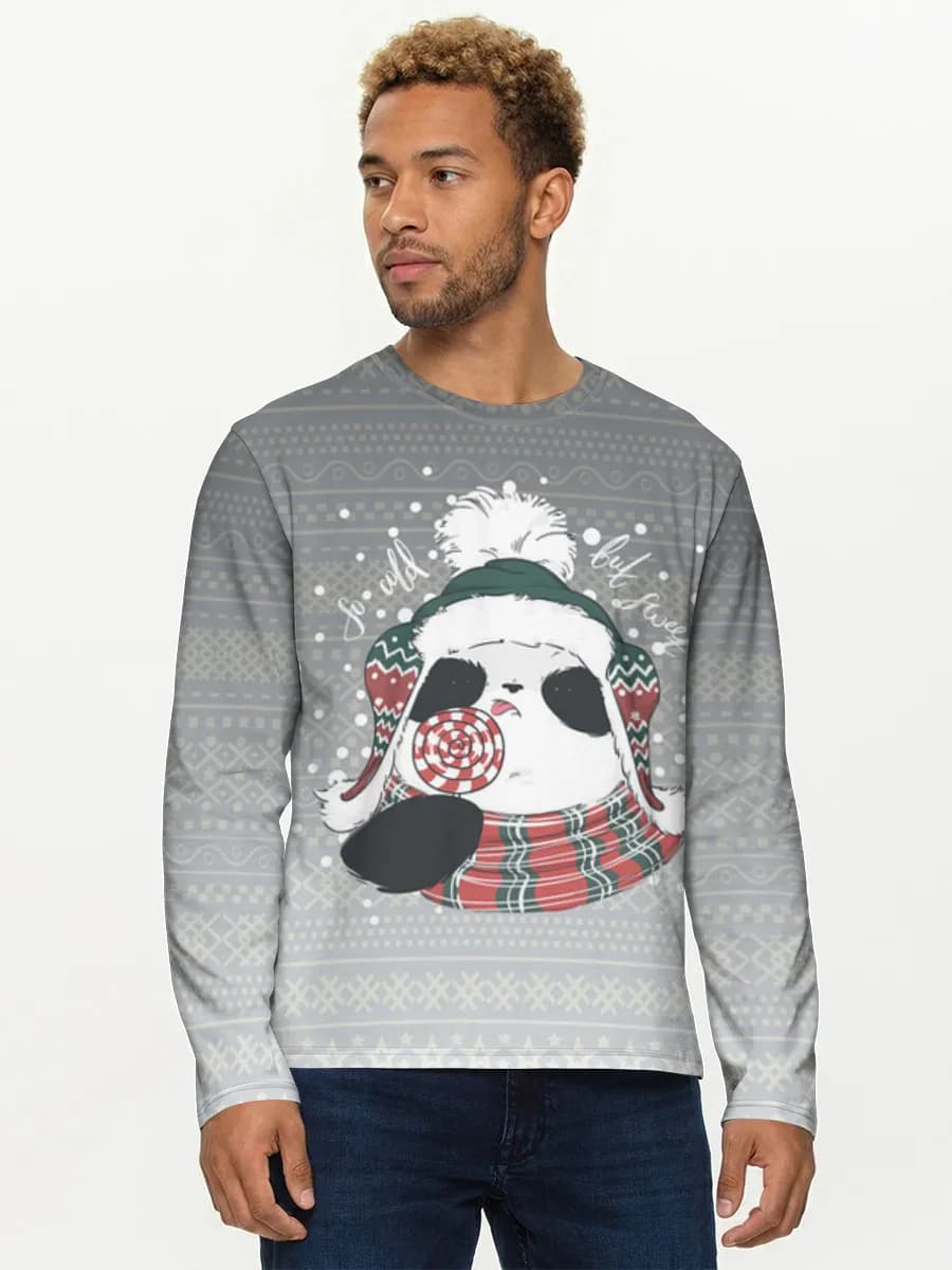 Men's cotton long sleeve shirt