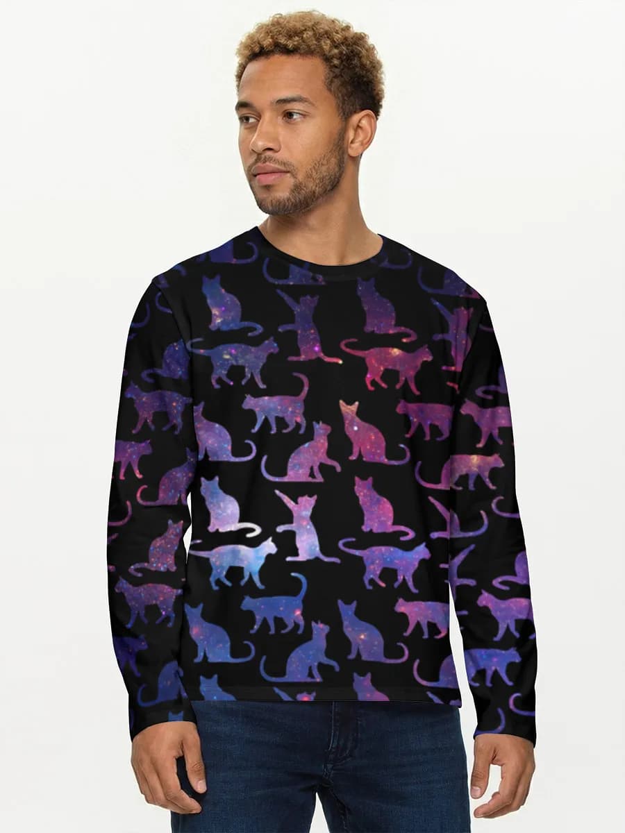 Men's cotton long sleeve shirt