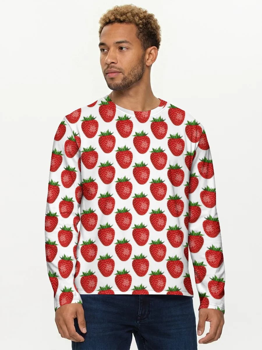 Men's cotton long sleeve shirt