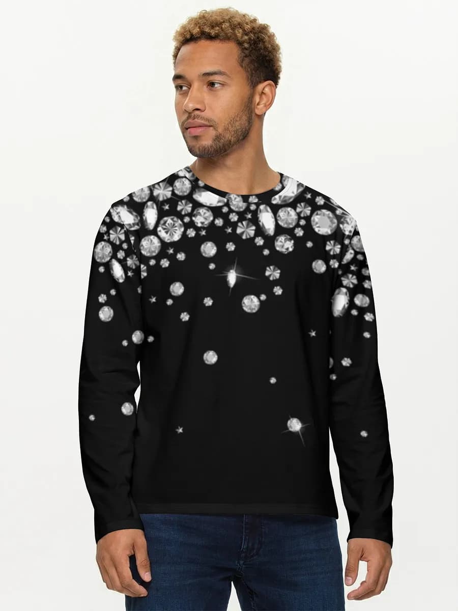 Men's cotton long sleeve shirt