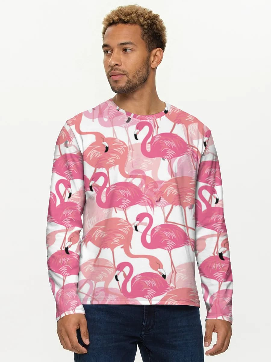 Men's cotton long sleeve shirt