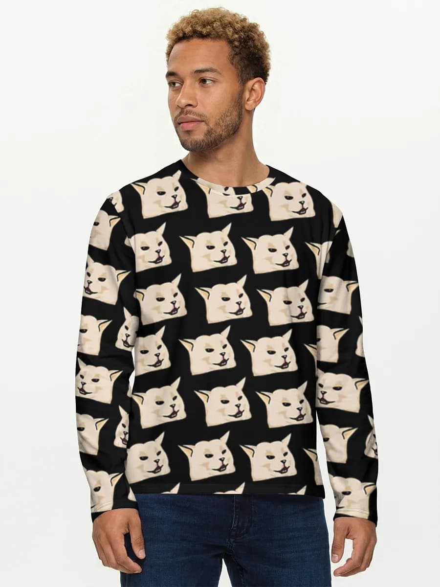 Men's cotton long sleeve shirt