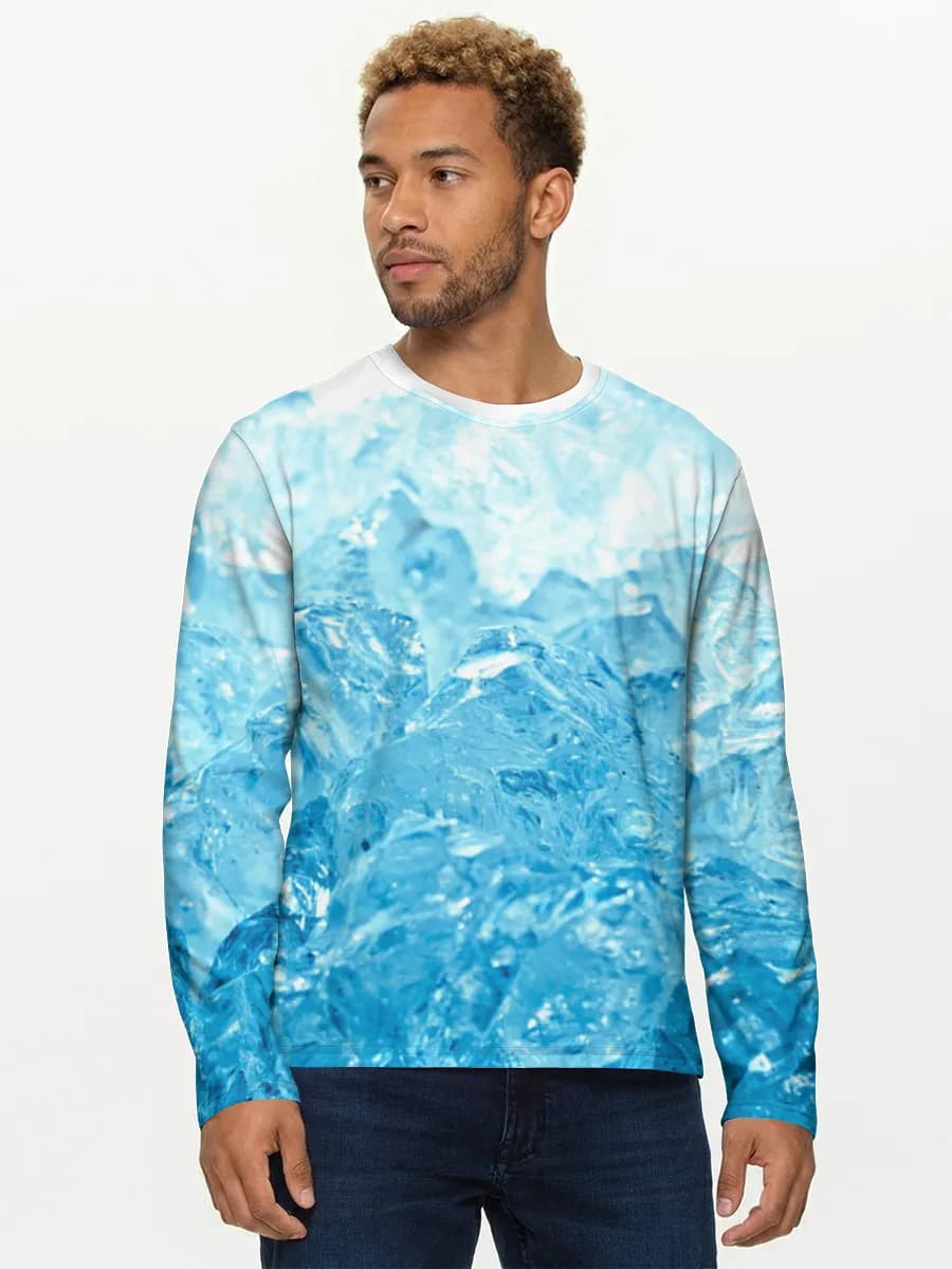 Men's cotton long sleeve shirt