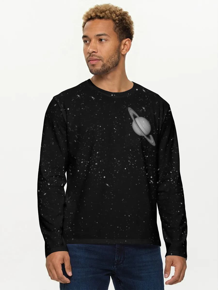 Men's cotton long sleeve shirt