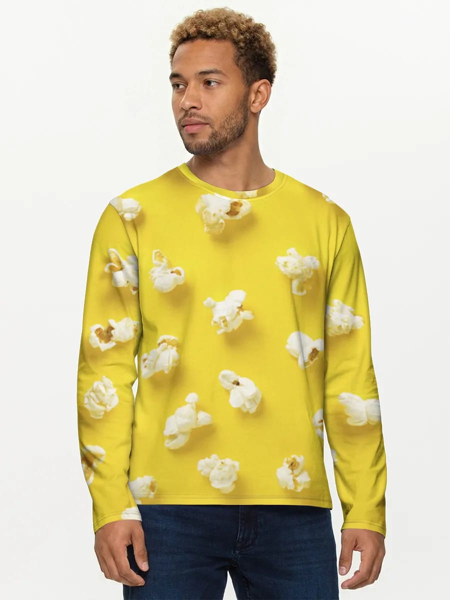 Popcorn On Yellow