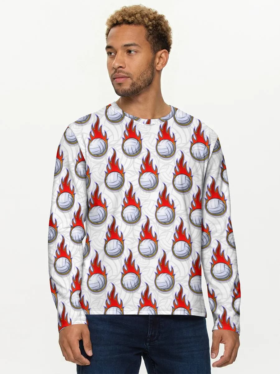 Men's cotton long sleeve shirt
