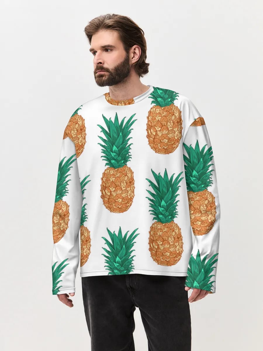 Estampado de piña tropical