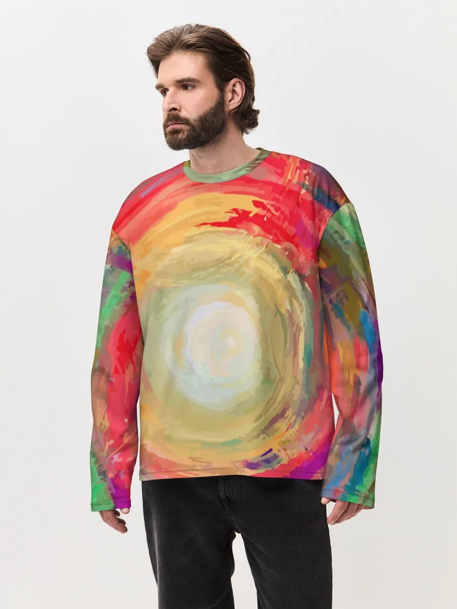 Regenbogen Farbstrudel