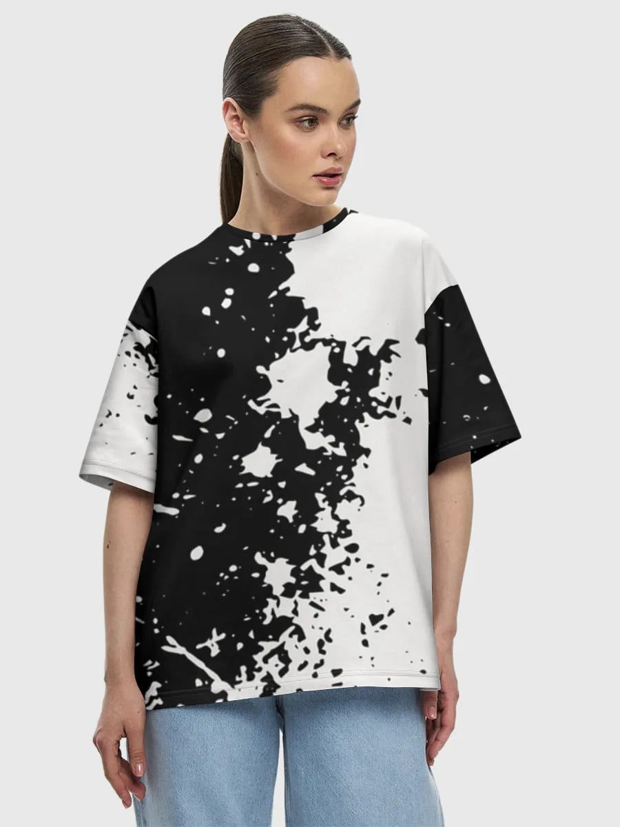Black Ink Splatter