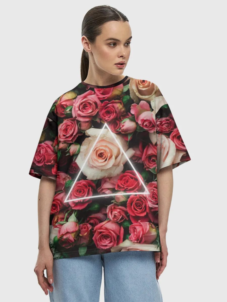 Neon Triangle Rose Garden