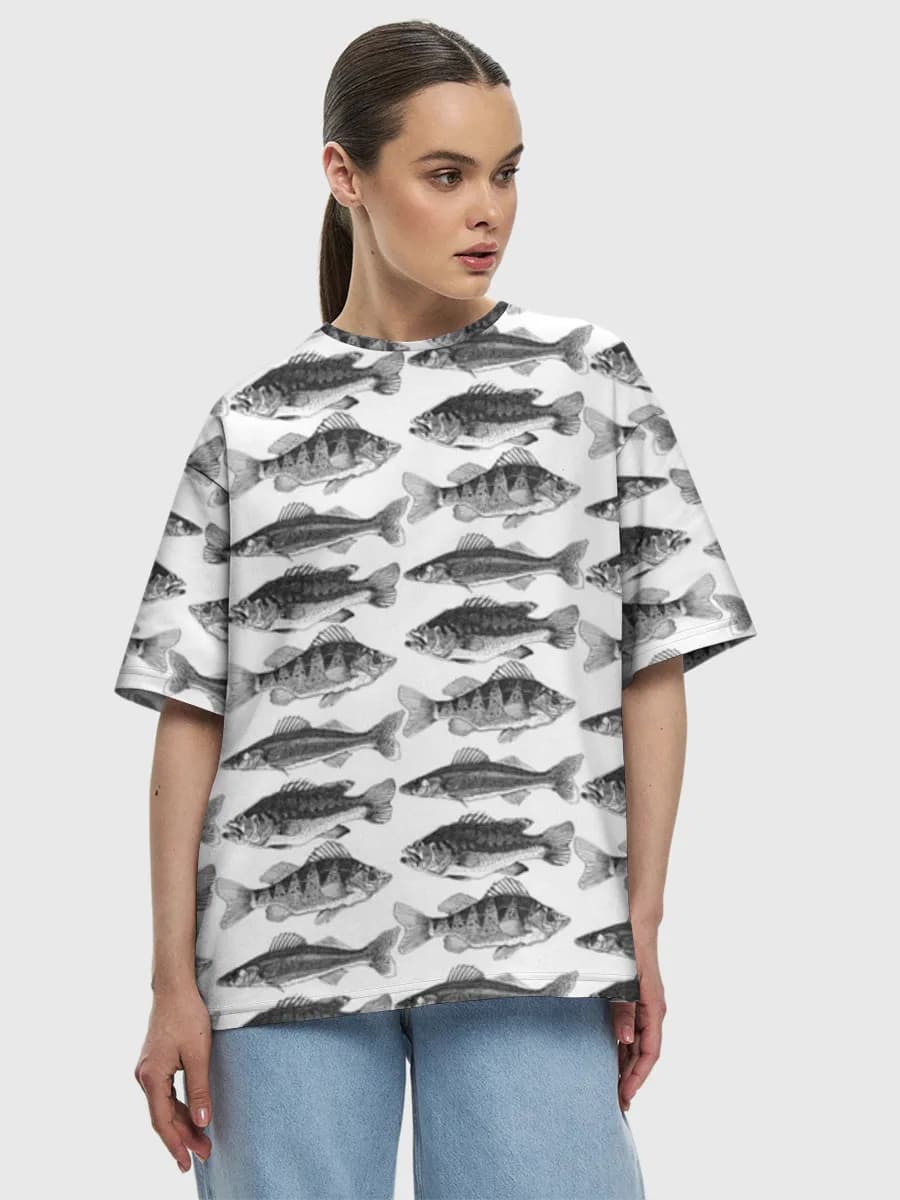 T-shirt Coton Oversize Femme