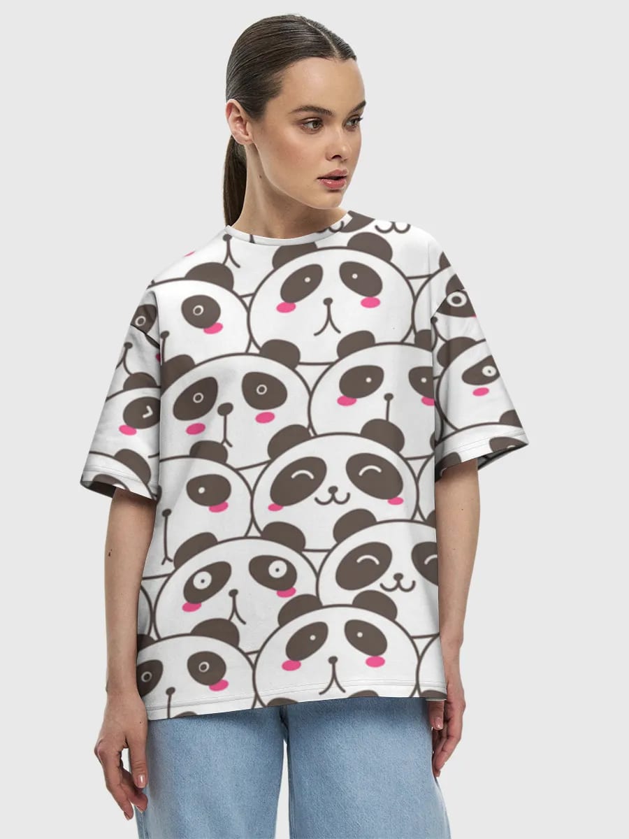 Lindas caras de panda kawaii