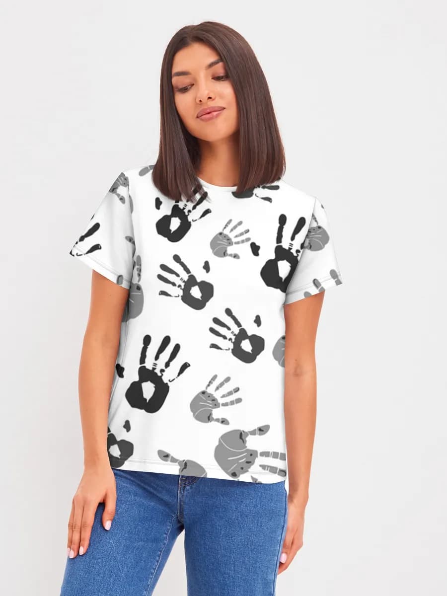 Women's basic cotton T-shirt