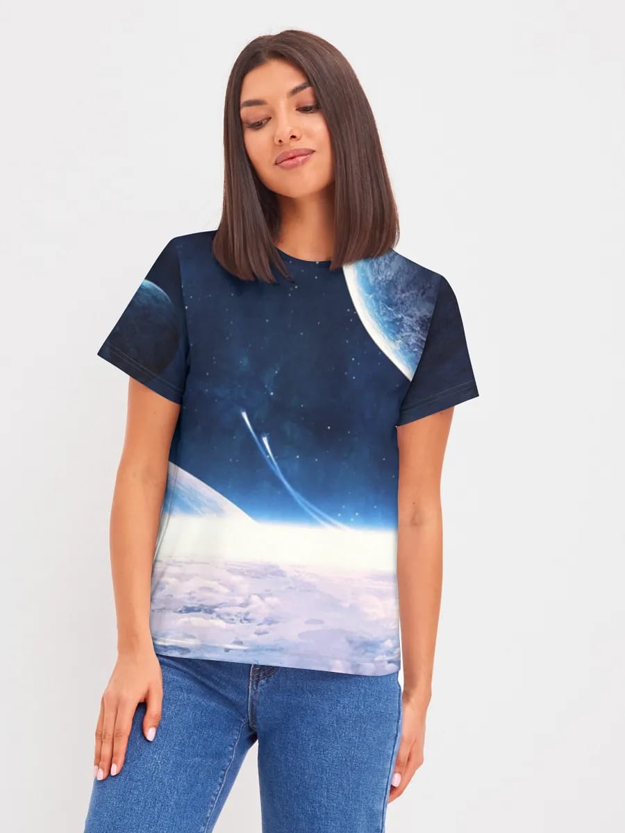 Gefrorener Planetenhorizont