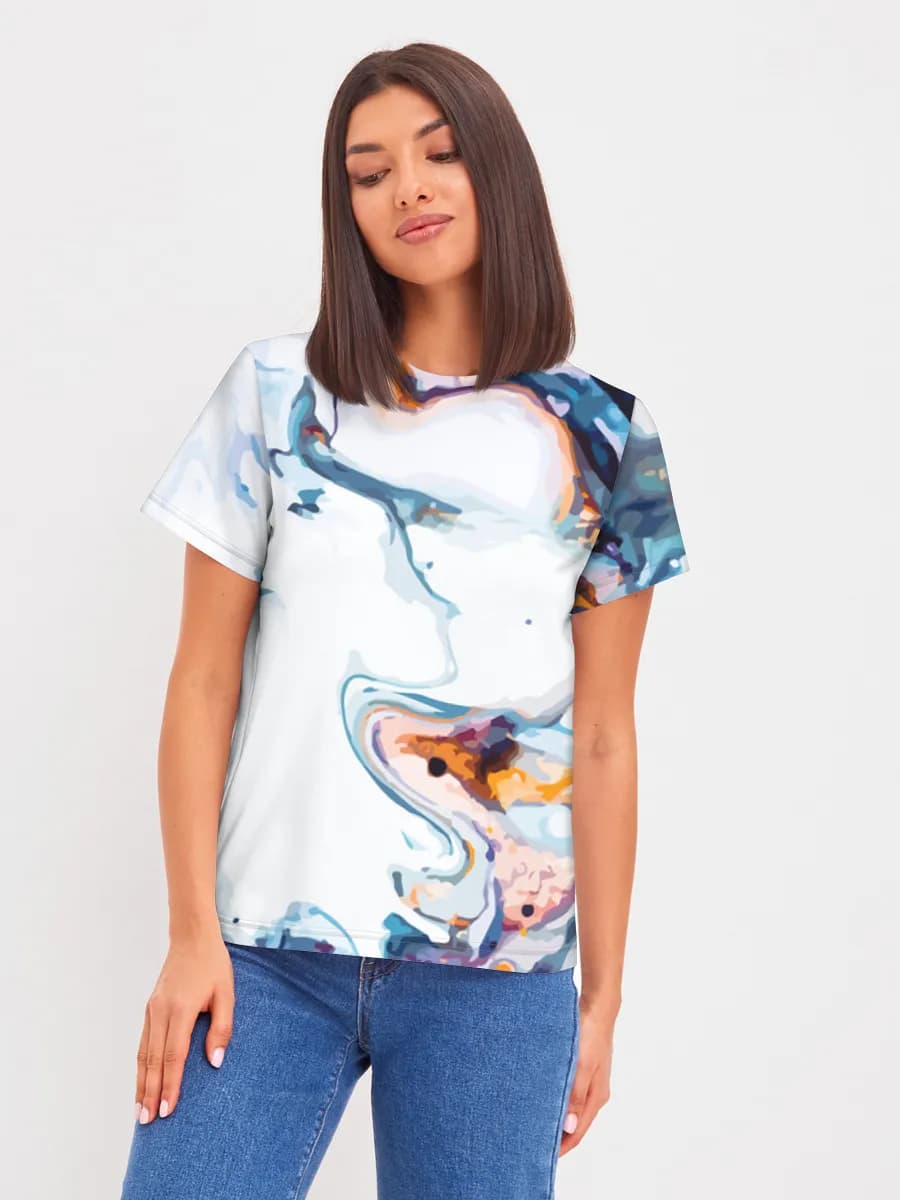 Women's basic cotton T-shirt
