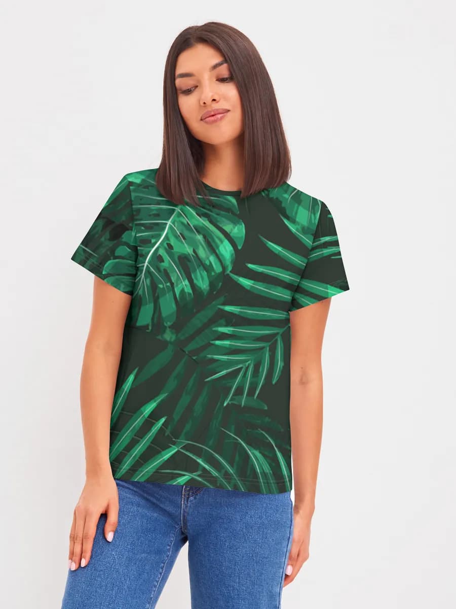 Women's basic cotton T-shirt