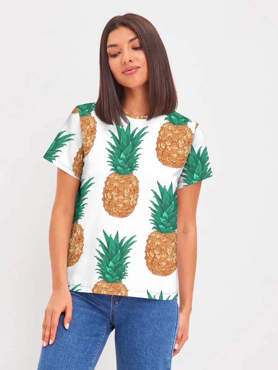 Tropischer Ananas-Print