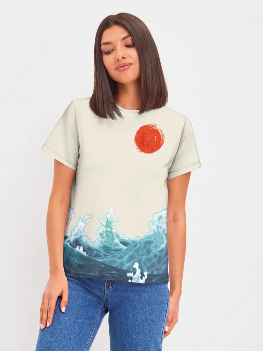 Women's basic cotton T-shirt