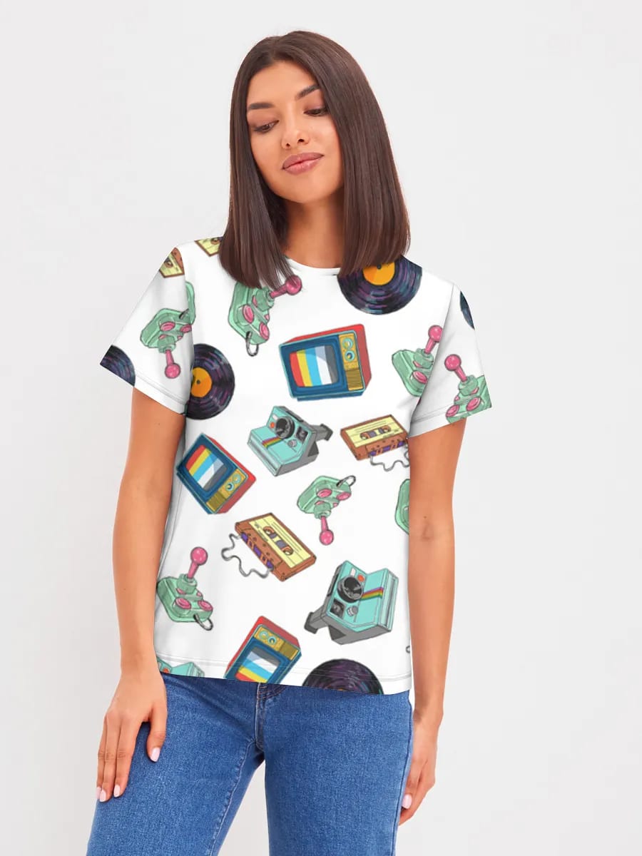 Retro Medien-Mashup