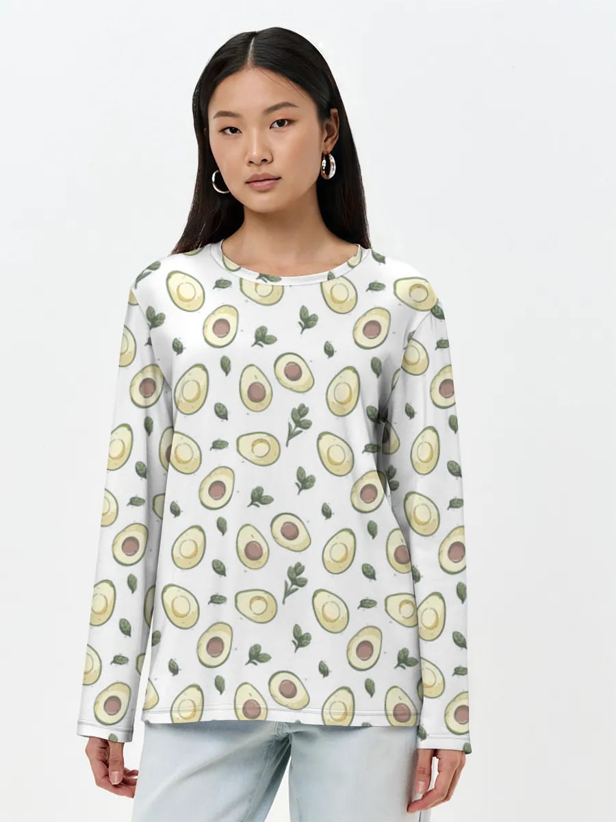 Avocado Sketch Illustration
