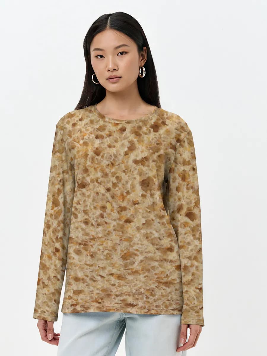 Women's long sleeve shirt. Cotton
