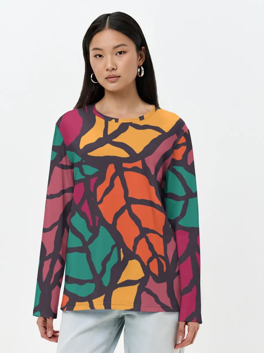 Mosaïque Abstraite d'Automne