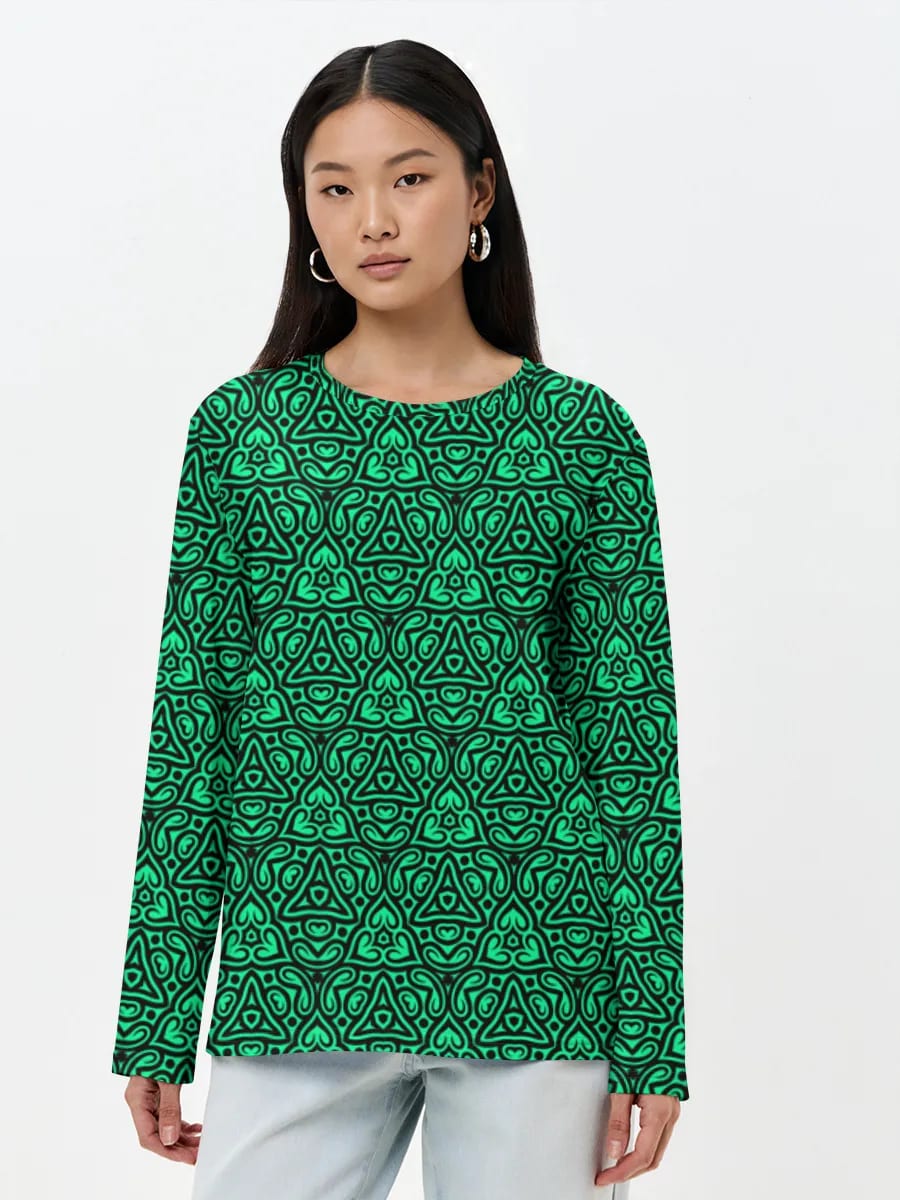 Géométrie Trippy Turquoise