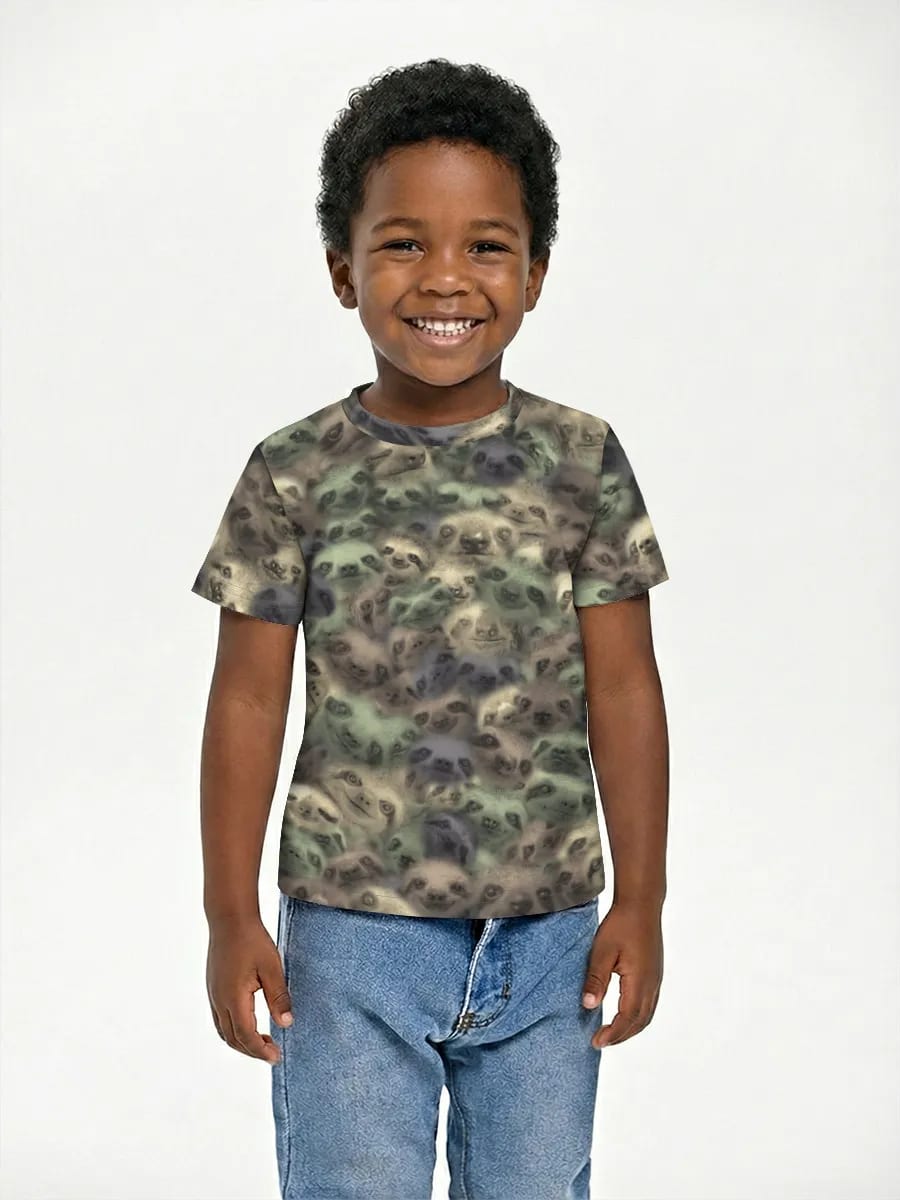 Camo Sloth Faces